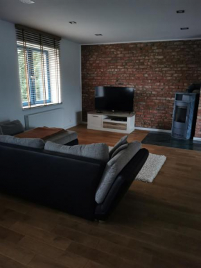 Ferienhaus mit Kamin in Krackow